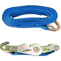 Silverline - Cinghia da carico con gancio j - 6 m x 38 mm Classificata 1 000 Kg, capacita' 2 777 Kg