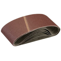 Silverline - Nastri abrasivi 100 x 610 mm 5 p.zi Grana 60