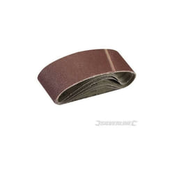 Silverline - Nastri abrasivi 75 x 533mm in ossido di alluminio per levigatrici a nastro prezzo Grana 40
