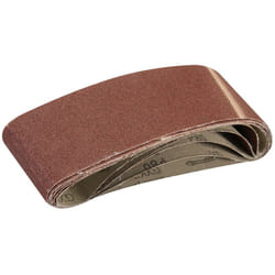 Silverline - Nastri abrasivi 75 x 533 mm 5 p.zi Grana 80