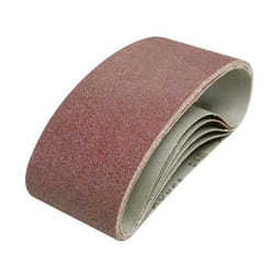 Silverline - 5 nastri abrasivi 75 x 457 mm Grana 60