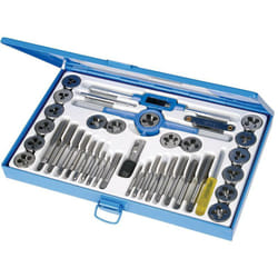 Silverline - Set di maschi per filettare e filiere 40 p.zi 40 p.zi