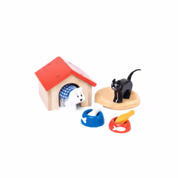 Le Toy Van Doll House Pet Set, Set di animali domestici, 3 anno/i