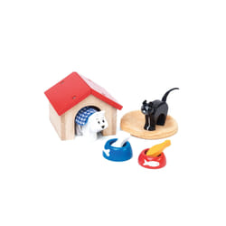 Le Toy Van Doll House Pet Set Set di animali domestici