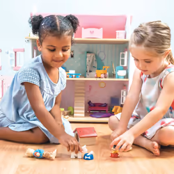 Le Toy Van Doll House Pet Set Set di animali domestici