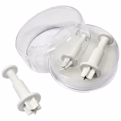 PME Novelty Plunger Cutter, Bianco, ABS, 170 mm, 30 mm, 220 mm, 71 g