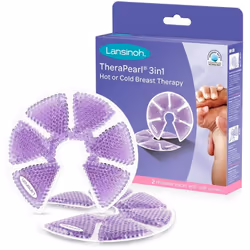 Dona sollievo al seno dolorante. I cuscinetti in gel per il seno Lansinoh TheraPearl sono un rimedio ai problemi connessi con ...
