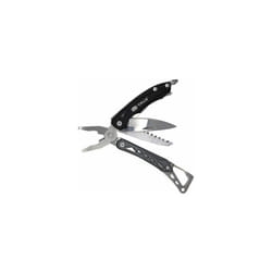 True Utility - Multiutensile tascabile 9 in 1 modello 'Seven' realizzato in alluminio e acciaio inossidabile di alta qualità e resistenza