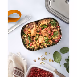 black+blum BAM-SS-L010 recipiente per cibo Rettangolare Scatola 1 L Oliva 1 pz - Vista aggiuntiva 4