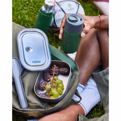 black+blum BAM-SS-S010 recipiente per cibo Rettangolare Scatola 0,6 L Oliva 1 pz