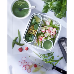 black+blum BAO-BA005 contenitore portapranzo Contenitore per il pranzo 1 L Silicone, Acciaio inox Acciaio inox, Turchese 1 pz - Vista aggiuntiva 5