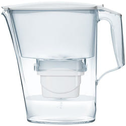 Hyundai PJ0633ART2541 Filtraggio acqua Caraffa filtrante 2,4 L Trasparente, Bianco