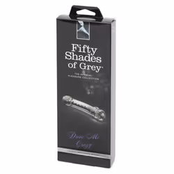 Lovehoney Fifty Shades of Grey Drive Me Crazy Masturbazione, Sesso vaginale Trasparente Vetro 190,5 mm 11,4 cm - Vista aggiuntiva 6