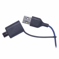 JPL Commander-2 V2 Auricolare Cablato A Padiglione Ufficio USB tipo A Nero, Blu - Vista aggiuntiva 6
