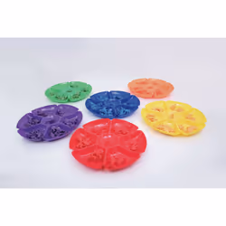 Tickit Smistamento Di Fiori E Vassoi Di Vernice, Blu, Verde, Arancione, Viola, Rosso, Giallo