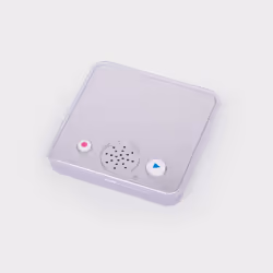 Tickit Specchio Sound Bank Plus, 3 anno/i, Sonoro, Batterie richieste, Mini Stilo AAA, Plastica, Grigio, Specchio