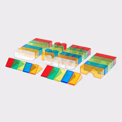Tickit Colour Blocks, 1 anno/i, Acrilico, Multicolore, Translucent