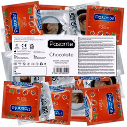 Preservativi seducenti con aroma di cioccolato