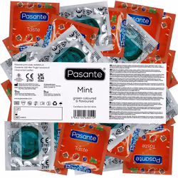 preservativi rinfrescanti con aroma di menta piperita