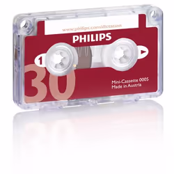 Philips LFH0005, Audiocassetta, 30 min, 17 g, 10 pz