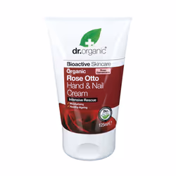 Dr. Organic® Organic Rose - Hand & Nail Cream 125 ml Crema