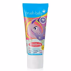 Brush-Baby 5060178101447 spazzolino elettrico Bambino Spazzolino a vibrazione Rosa, Trasparente