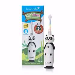 Brush-Baby BRB228 spazzolino elettrico Bambino Nero, Bianco - Vista aggiuntiva 2