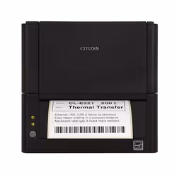Citizen CL-E321 stampante per etichette (CD) Termica diretta/Trasferimento termico 203 x 203 DPI 200 mm/s Cablato Collegamento ethernet LAN - Vista aggiuntiva 5