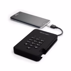 iStorage diskAshur 2 disco rigido esterno 1 TB 5400 Giri/min USB tipo A 3.2 Gen 1 (3.1 Gen 1) Nero - Vista aggiuntiva 7