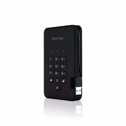 iStorage diskAshur 2 512 GB USB tipo A 3.2 Gen 1 (3.1 Gen 1) Nero