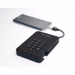 iStorage diskAshur 2 1 TB USB tipo A 3.2 Gen 1 (3.1 Gen 1) Nero - Vista aggiuntiva 7