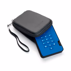 iStorage diskAshur 2 disco rigido esterno 1 TB 5400 Giri/min USB tipo A 3.2 Gen 1 (3.1 Gen 1) Blu - Vista aggiuntiva 5