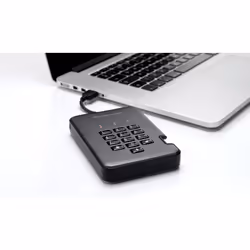 iStorage diskAshur PRO2 disco rigido esterno 500 GB 5400 Giri/min 2.5" USB tipo A 3.2 Gen 1 (3.1 Gen 1) Nero - Vista aggiuntiva 6
