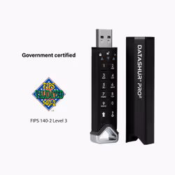 iStorage datAshur PRO2 unità flash USB 256 GB USB tipo A 3.2 Gen 1 (3.1 Gen 1) Nero - Vista aggiuntiva 5