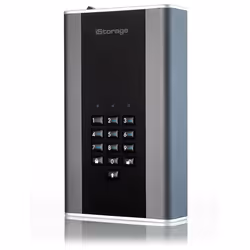 iStorage diskAshur DT 2 disco rigido esterno 20 TB USB di tipo B 3.2 Gen 1 (3.1 Gen 1) Nero, Grigio - Vista aggiuntiva 2