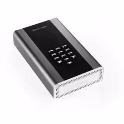 iStorage diskAshur DT 2 disco rigido esterno 20 TB USB di tipo B 3.2 Gen 1 (3.1 Gen 1) Nero, Grigio - Vista aggiuntiva 4