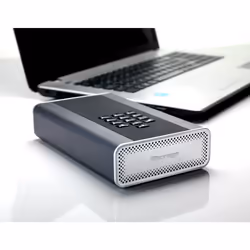 iStorage diskAshur DT 2 disco rigido esterno 20 TB USB di tipo B 3.2 Gen 1 (3.1 Gen 1) Nero, Grigio - Vista aggiuntiva 5