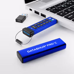 iStorage datAshur PRO+C unità flash USB 32 GB USB tipo-C 3.2 Gen 1 (3.1 Gen 1)