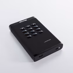 iStorage diskAshur3 HDD disco rigido esterno 2 TB USB tipo-C 3.2 Gen 1 (3.1 Gen 1) Nero - Vista aggiuntiva 4