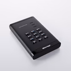 iStorage diskAshur PRO3 HDD disco rigido esterno 1 TB USB tipo-C 3.2 Gen 1 (3.1 Gen 1) Nero - Vista aggiuntiva 2
