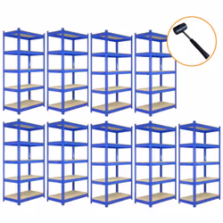 Scaffali e banchi T-Rax della gamma Monster Racking di Monster Shop, perfetti per il tuo garage, magazzino, serra o officina  ...
