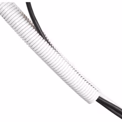 Il tubo corrugato D-Line è il tubo nascondi cavi perfetto per i fili che fuoriescono dal retro del tv o del computer sulla sc ...