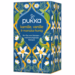 Pukka 478720, Tè alle erbe, 32 g, Camomilla, Finocchio, Liquirizia, Vaniglia, CE, 1 pz, Scatola di carta