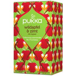 Pukka Wildapfel und Zimt Tè alle erbe