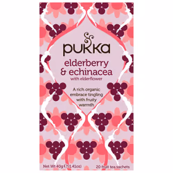 Pukka Elderberry & Echinacea Tè alle erbe