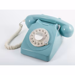 GPO Retro 746, Telefono analogico, Cornetta cablata, Blu