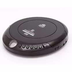 GPO Retro Discman Lettore CD portatile Nero