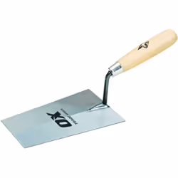 Descrizione OX Trade - Cazzuola con manico in legno, 180 mm Avviso di sicurezza Indossare protezione per gli occhi durante la ...