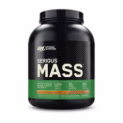 Optimum Nutrition SERIOUS MASS, Polvere, Caseinato di calcio, Proteina dell'uovo, Concentrato di proteina del siero del latte ...