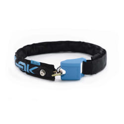 Hiplok Lite Nero, Ciano 750 mm Blocco per catena
